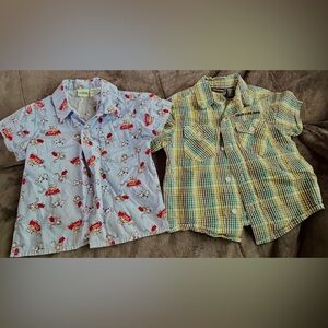 Baby boys 18-24 months Button Down Dress Shirts Lot Calvin Klein